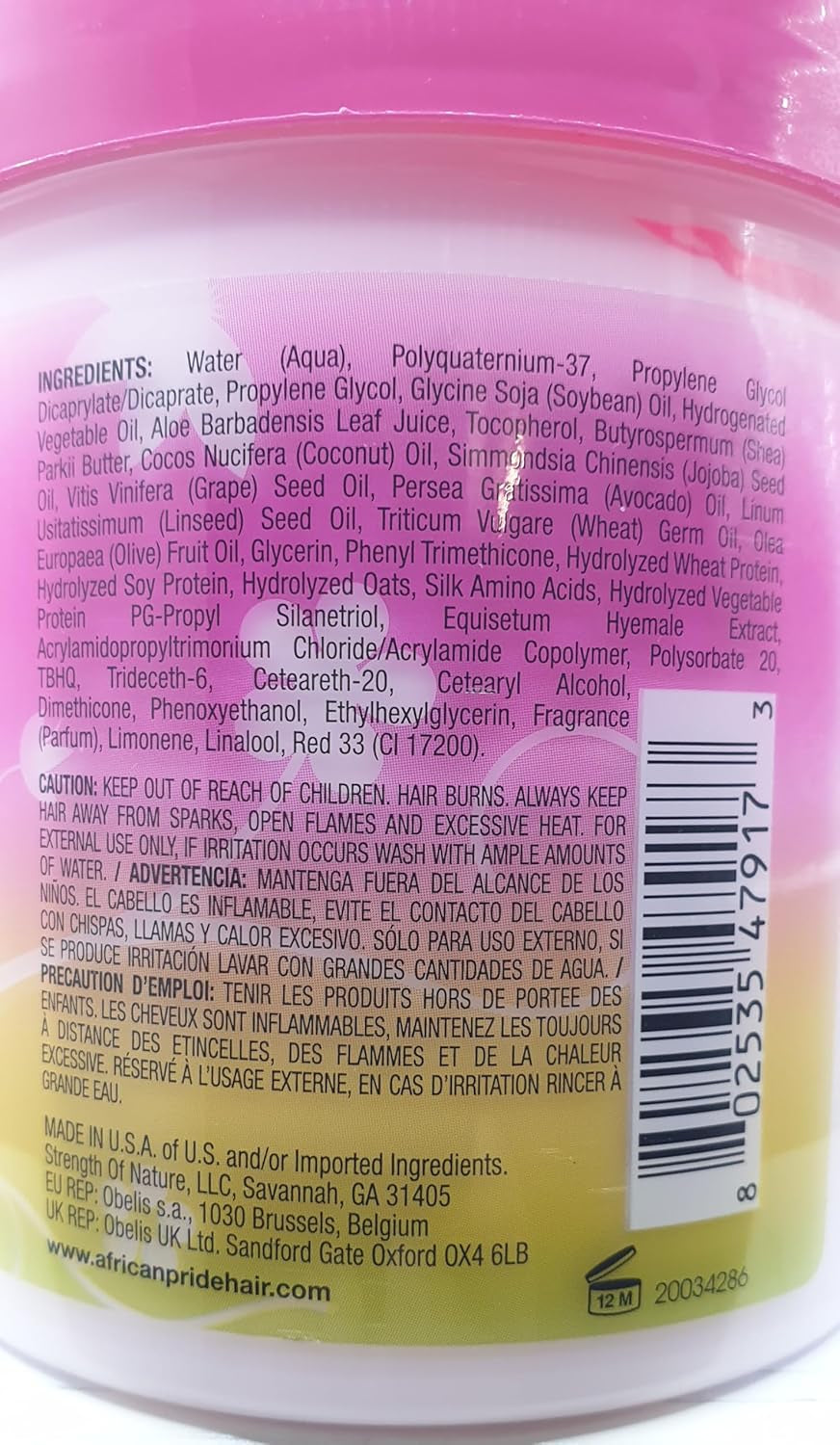 African Pride - Dream Kids Detangling Shampoo, Conditioner, Braid Spray & Leave-In Conditioner Set