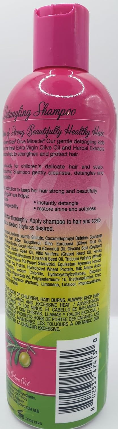 African Pride - Dream Kids Detangling Shampoo, Conditioner, Braid Spray & Leave-In Conditioner Set