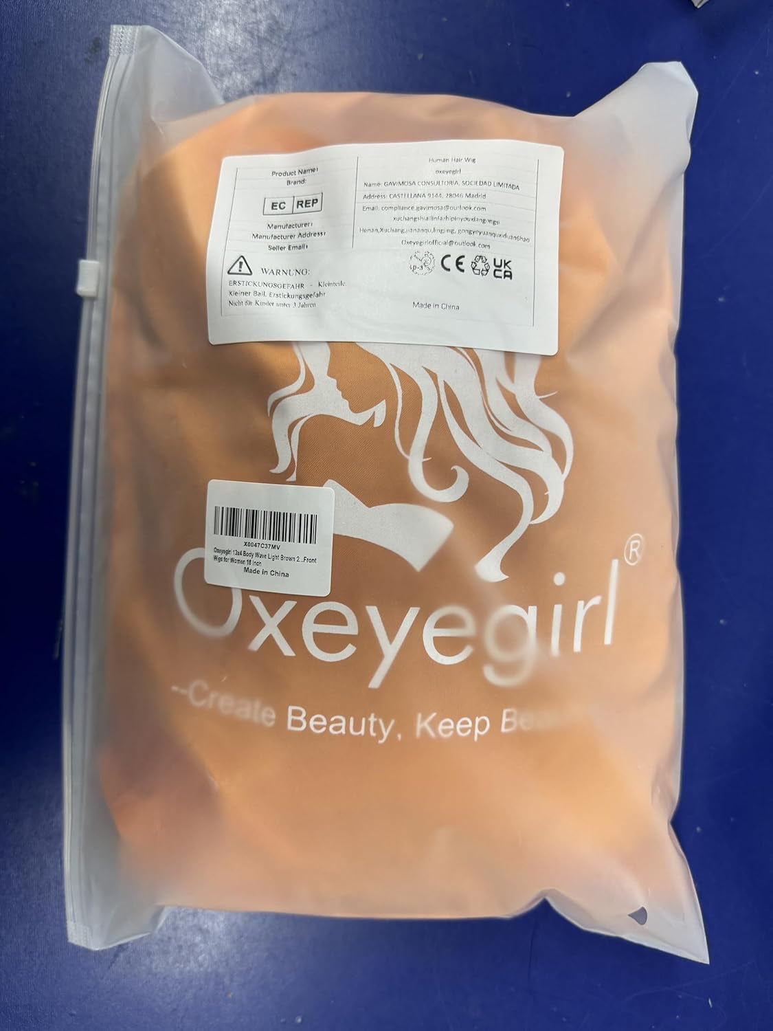 20 Zoll Perücke Damen Echthaar 13X4 Lace Front Wig Human Hair Echthaar Perücke Highlight Ombre 4/27 Body Wave Wig Human Hair 180% Density Blonde Perücke Damen Human Hair Wig (50Cm)